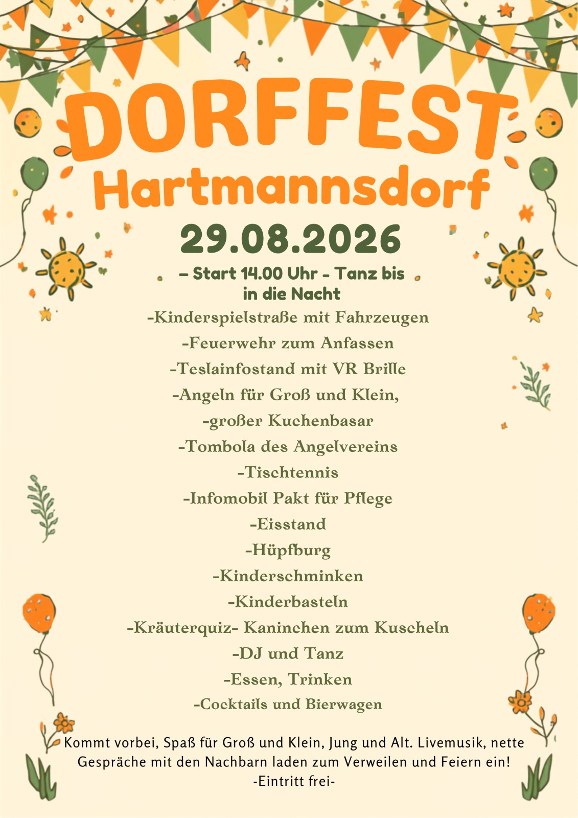 Bingoabend in Hartmannsdorf