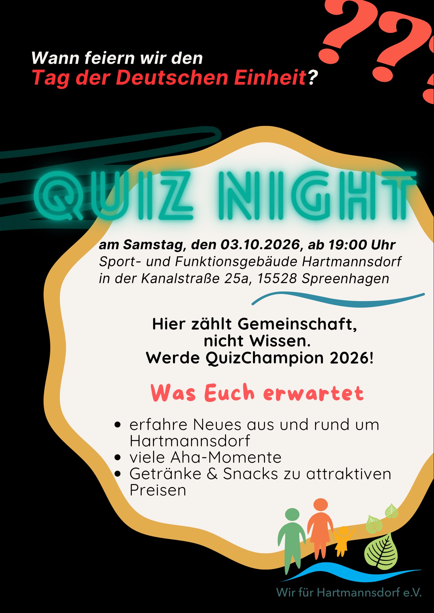 Quiznight in Hartmannsdorf